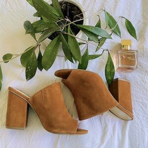 Liz Claiborne leather sandal heels